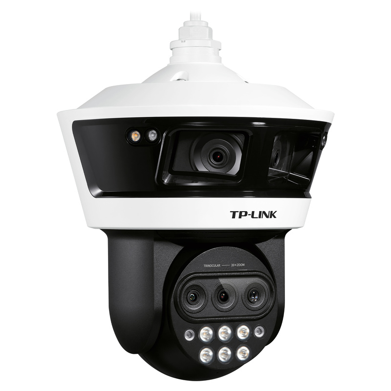 Panorama 6 million binocular splicing, full-color 4 million triocular zoom, 5-inch full-color gun ball linkage