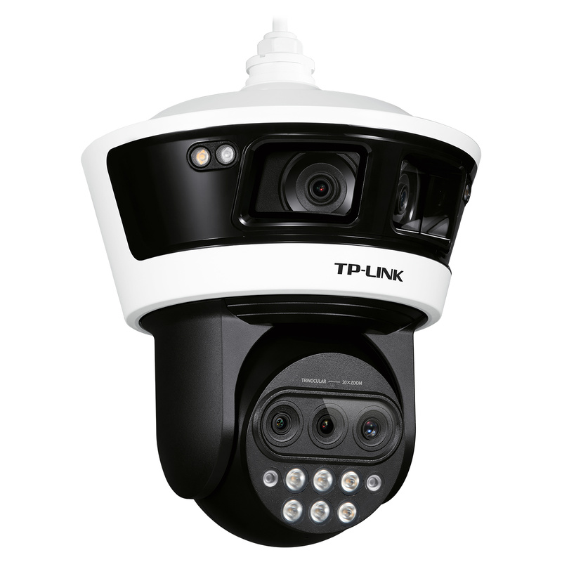 Panorama 6 million binocular splicing, full-color 4 million triocular zoom, 5-inch full-color gun ball linkage