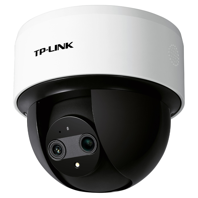 TL-IPC44KW Binocular Zoom Dual-Lens HD Outdoor Security IP Camera with Night Vision