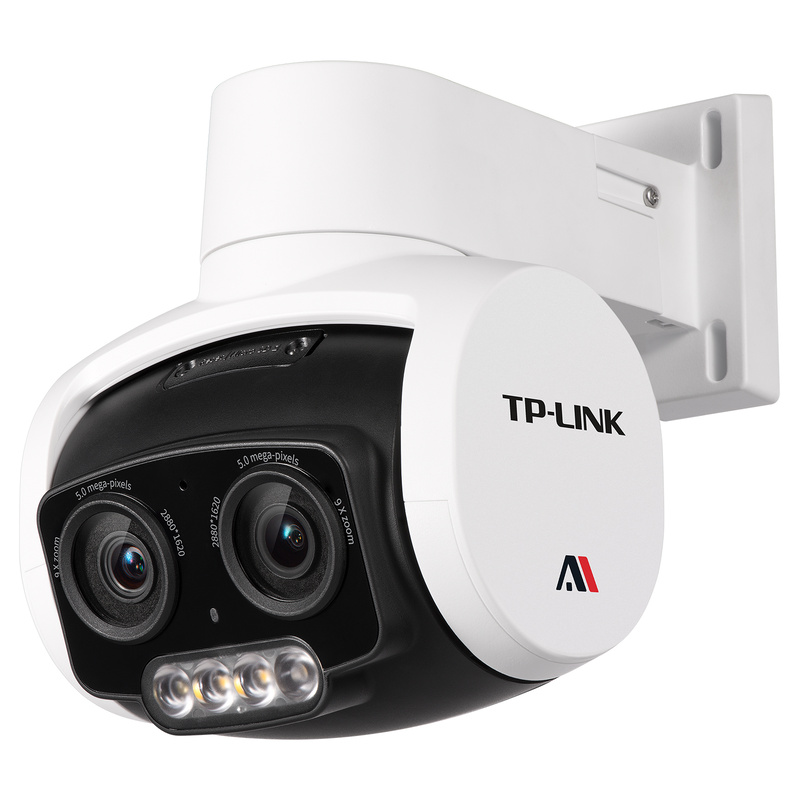 5,000,000 binocular zoom full-color AI outdoor wired dome machine