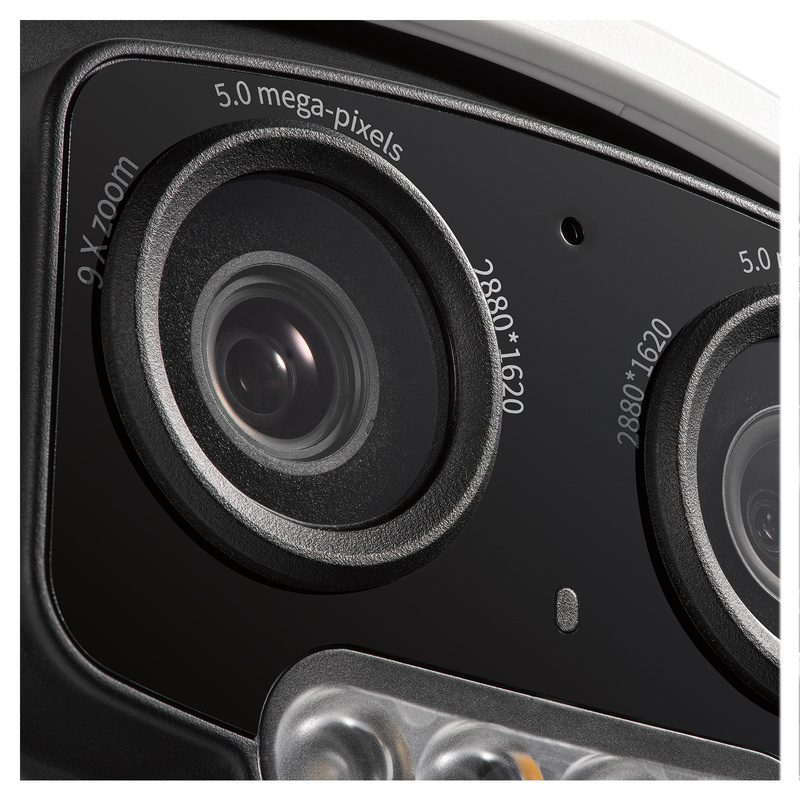 5,000,000 binocular zoom full-color AI outdoor wired dome machine