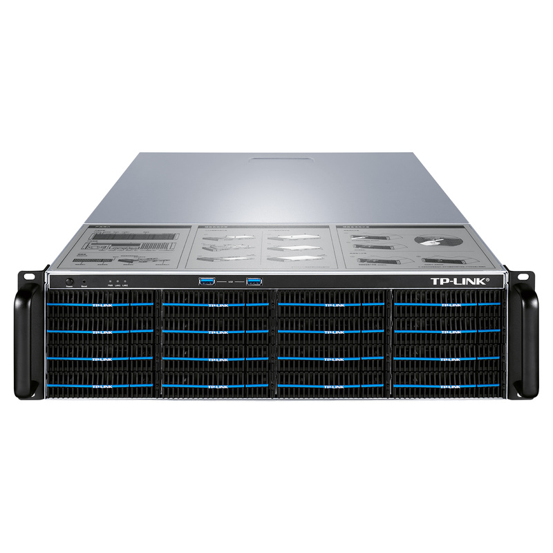 16 disk bit network video storage host