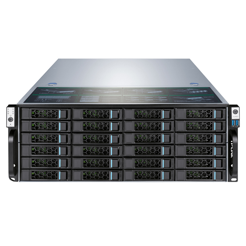 Twenty-four disk storage server