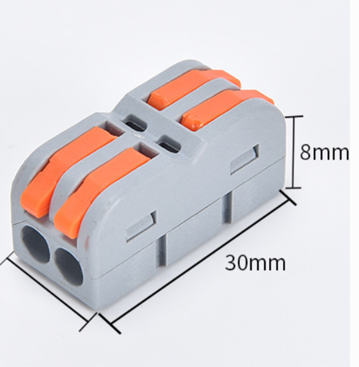 Quick terminal blocks-SPL-2M two-in, two-out mini model